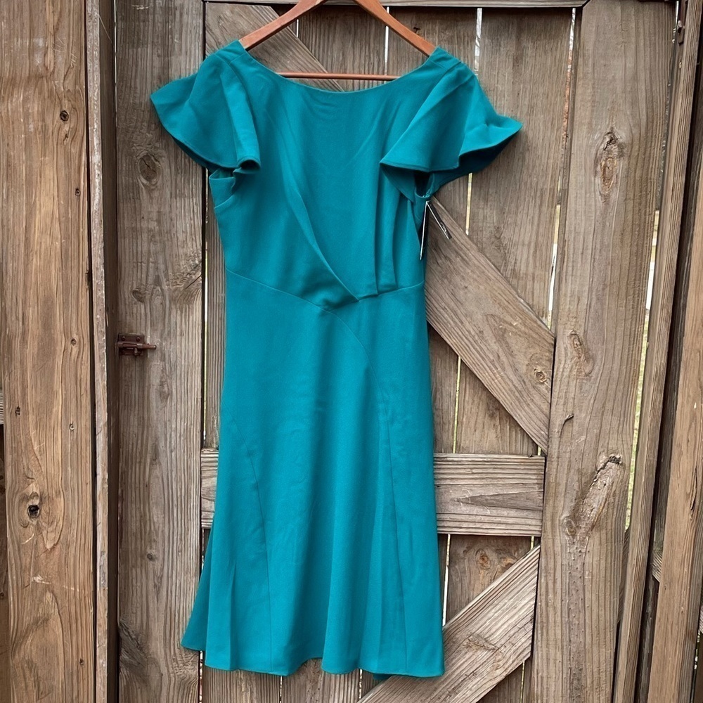 Adrianna Papell divine crepe curved dress